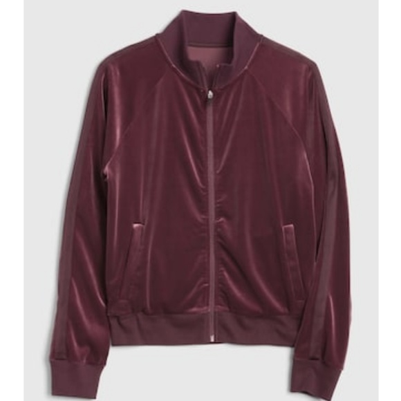 🛍️ Velvet Track Jacket - Picture 2 of 6